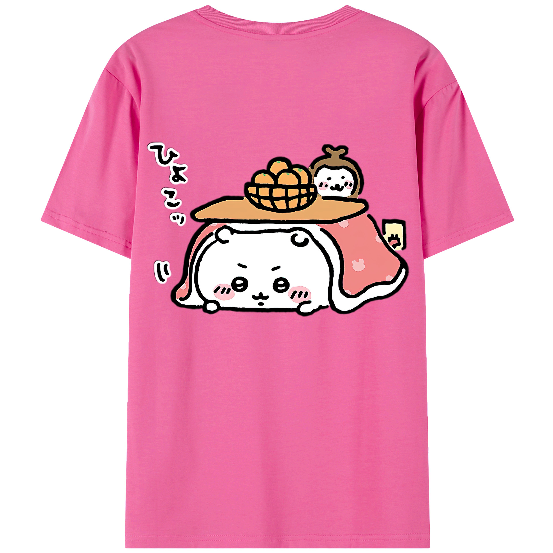 （画像用） ちいかわ ちいかわ Chii-kawa chiikawa レディース半袖Tシャツ(バックプリント)
